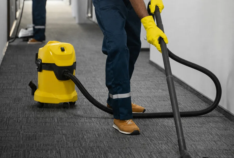 Professional industrial floor cleaning equipment