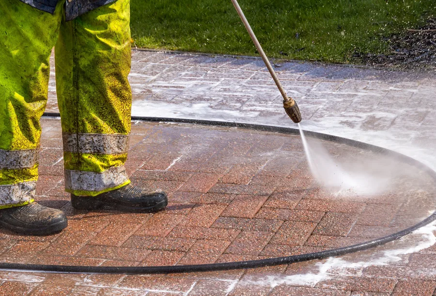 Preparation and cleaning of outdoor event surfaces